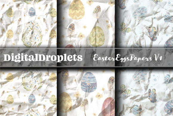Download Easter Eggs Papers Vol. 1 | FREEBIE - Easter egg Collection
